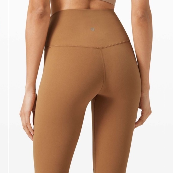 Lululemon Align Crop *21" Saddle Brown - Picture 3 of 11